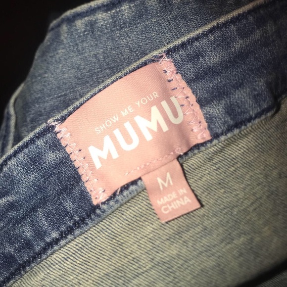 Show me your mumu Denim Jumpsuit - Picture 4 of 5